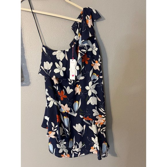 Anthropologie Parker Dress Moon Dance One Shoulder L Large NWT $348 - Picture 8 of 12